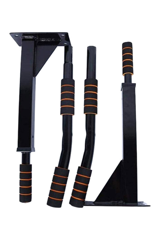 Barre de traction murale multifonctionnelle Noire 94 cm - 120 kg