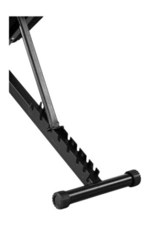 Banc de Musculation SYNERFIT Inclinable Réglable. multifonctions - noir/rouge