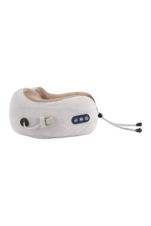 Appareil de massage shiatsu cervicales chauffant Beige 25x23x12 cm
