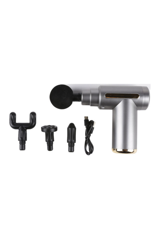 Mini pistolet masseur facial portable électrique Véga Gun Gris 19.5x13 cm