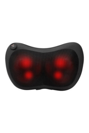 Coussin de massage Shiatsu thermique - 4 vitesses - Modèle Balnéa - Noir
