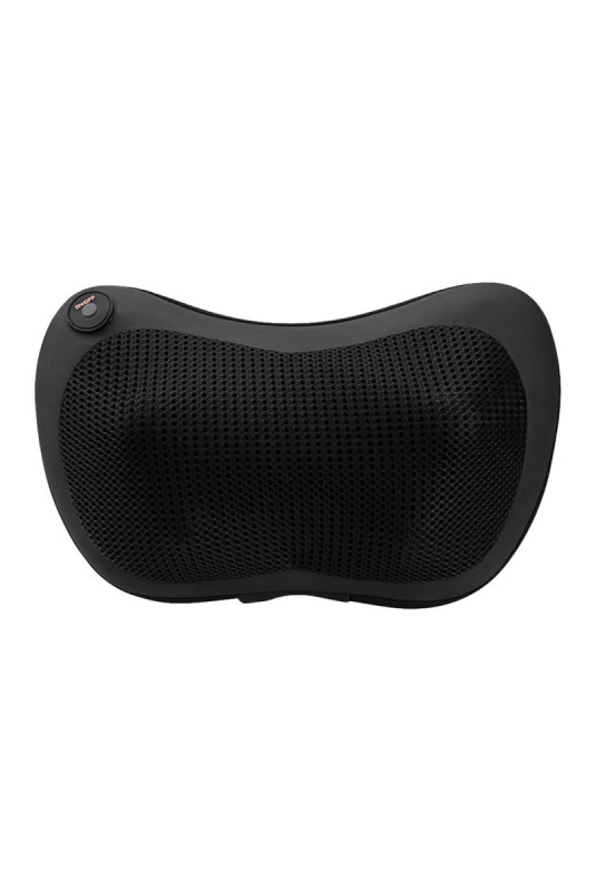 Coussin de massage Shiatsu thermique Noir 31x18x11 cm