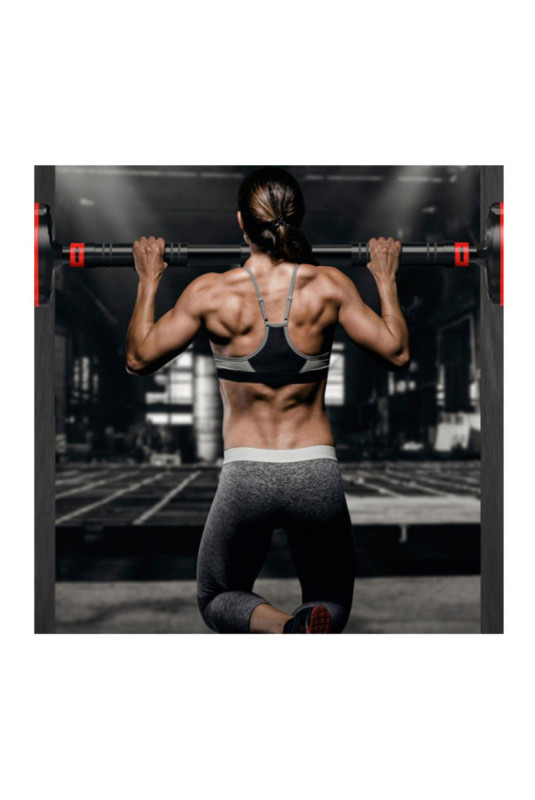 Barre de traction SYNERFIT sans vis 90-130cm - 180KG