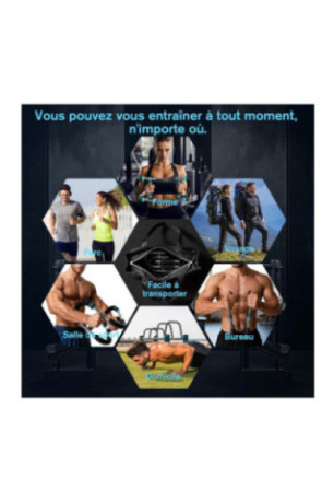 Appareil d'entraînement SYNERFIT Power Twister entraîneur des Bras - 30/40/50 kg