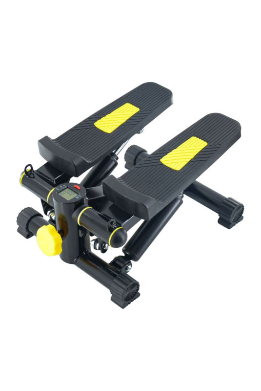 Stepper Noir et Jaune 30.5 x 33 x 20 cm