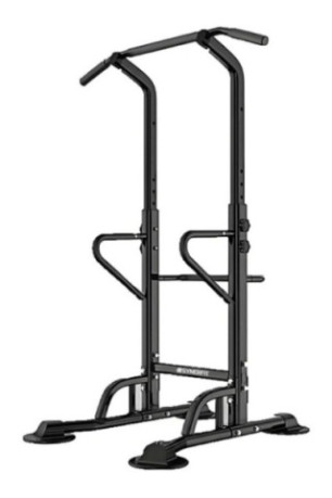 Station de musculation multifonction Noir et Rouge 97 x 90 x 230 cm