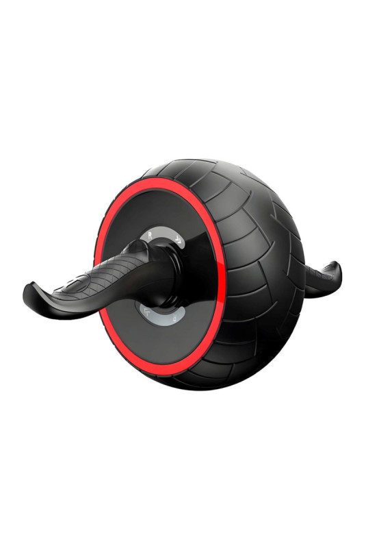 Roue abdominale Synerfit multifonction - PerfectCarve - Noir/ Rouge