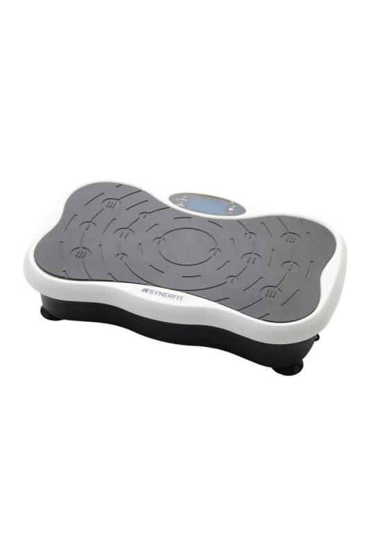 Plateforme vibrante SYNERFIT - Powerfit - 53 x 32 x 100cm - Blanc