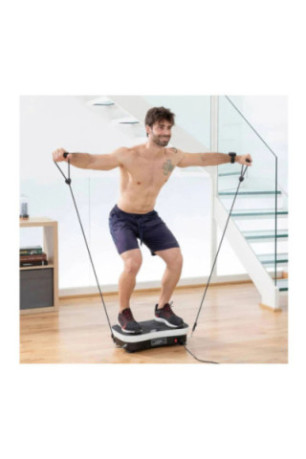 Plateforme vibrante SYNERFIT - Powerfit - 53 x 32 x 100cm - Blanc