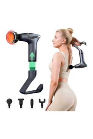 Pistolet de Massage Musculaire Move Gun 6 Vitesses Gris