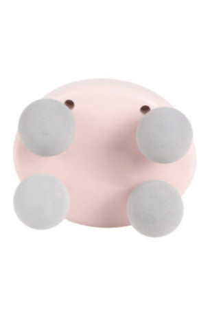 Mini masseur portatif vibrant 4 têtes 6 intensités Poudre