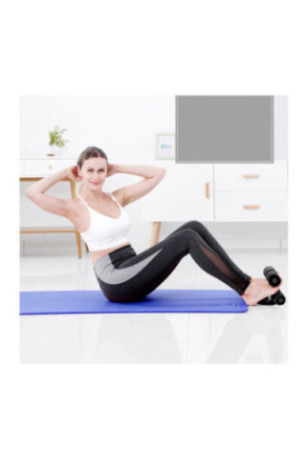 Barre de sol pour abdominaux réglable à ventouse Noir 26 x 13 x 17-20 cm
