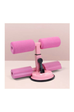 Barre de sol pour abdominaux réglable Rose 26 x 13 x 17-20 cm