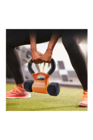 Poignée adaptateur kettlebell pour haltères réglables 20.7 x 25.8 x 2.9 cm
