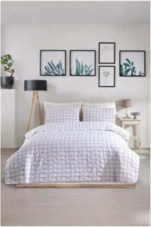 Ensemble de couvre-lit matelassé - 240x220cm