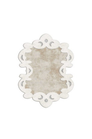 Tapis de couloir 80x150cm - Crème