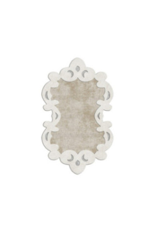 Tapis de couloir 80x150cm - Crème
