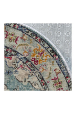 Tapis 120x120cm - Turquoise