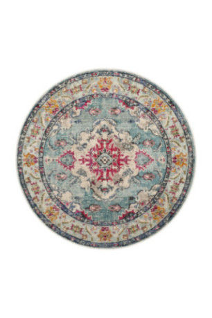 Tapis 120x120cm - Turquoise