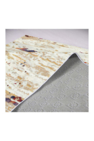 Tapis 40x60cm - Crème Beige Bordeaux Rouge Bleu Brun