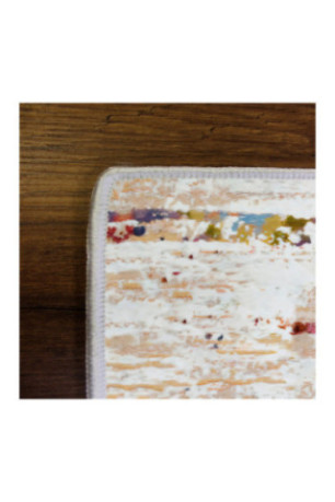 Tapis 40x60cm - Crème Beige Bordeaux Rouge Bleu Brun
