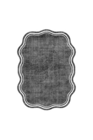 Tapis 80x150cm - Gris Blanc