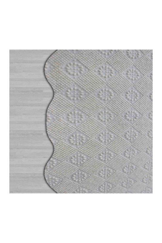 Tapis 80x150cm - Gris Blanc