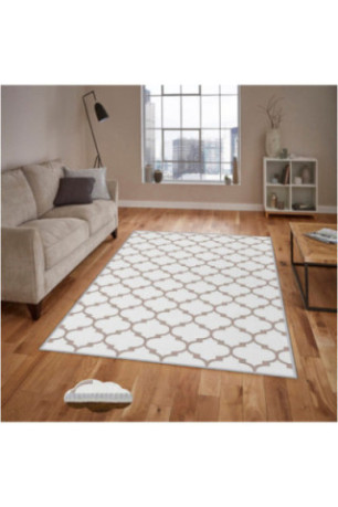 Tapis 80x150cm - Blanc Beige