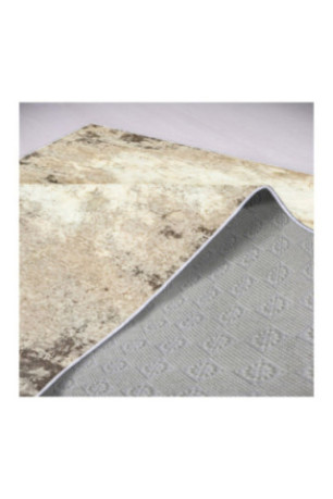 Tapis 80x150cm - Beige Blanc Vison