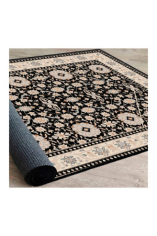 Tapis 80x150cm - Crème Camel Gris Noir