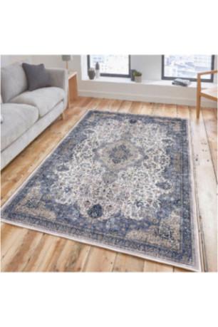 Tapis 80x150cm - Crème Gris Beige