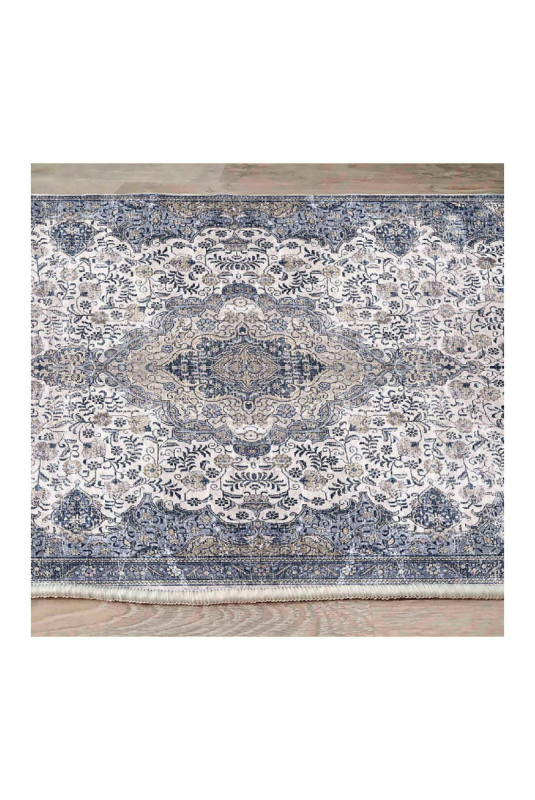 Tapis 80x150cm - Crème Gris Beige