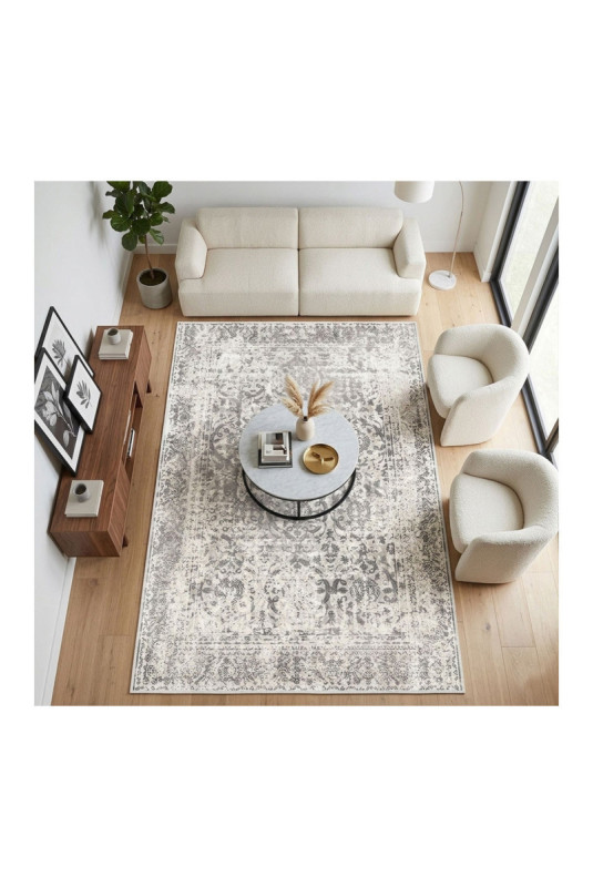 Tapis 80x150cm - Vison crème