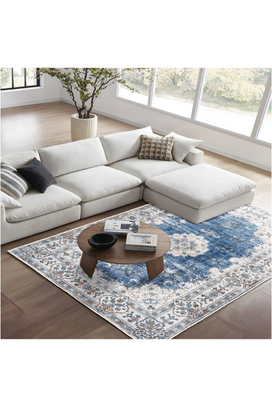 Tapis 40x60cm - Bleu