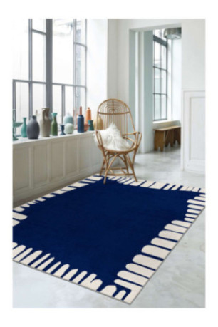 Tapis 40x60cm - Bleu foncé