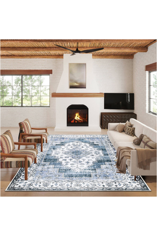 Tapis 50x80cm - Bleu