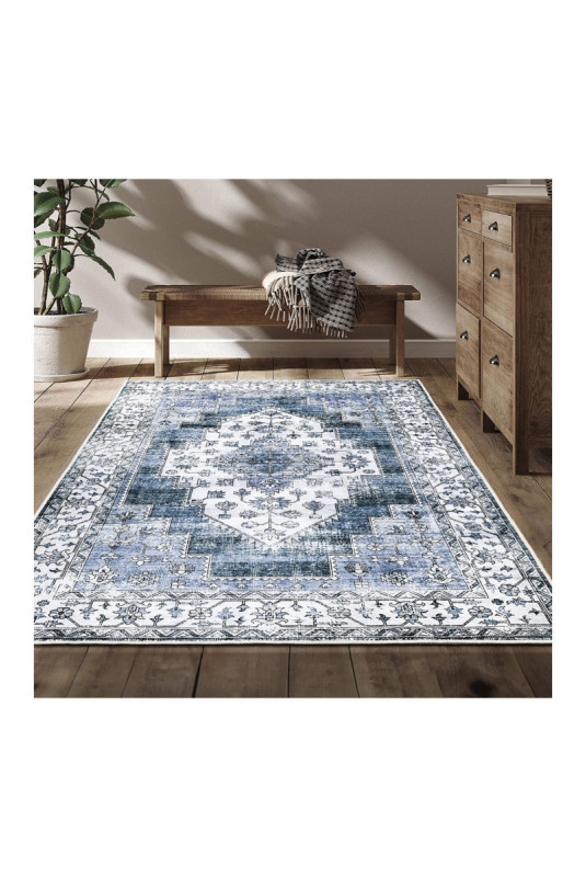 Tapis 50x80cm - Bleu