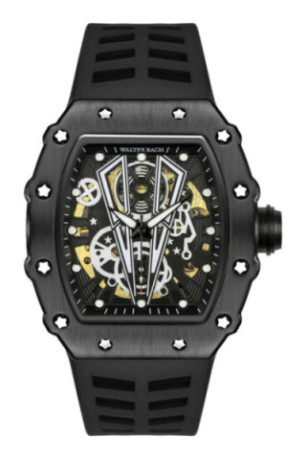 Montre Automatique Homme - Black/Black/Black
