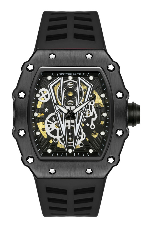 Montre Automatique Homme - Black/Black/Black