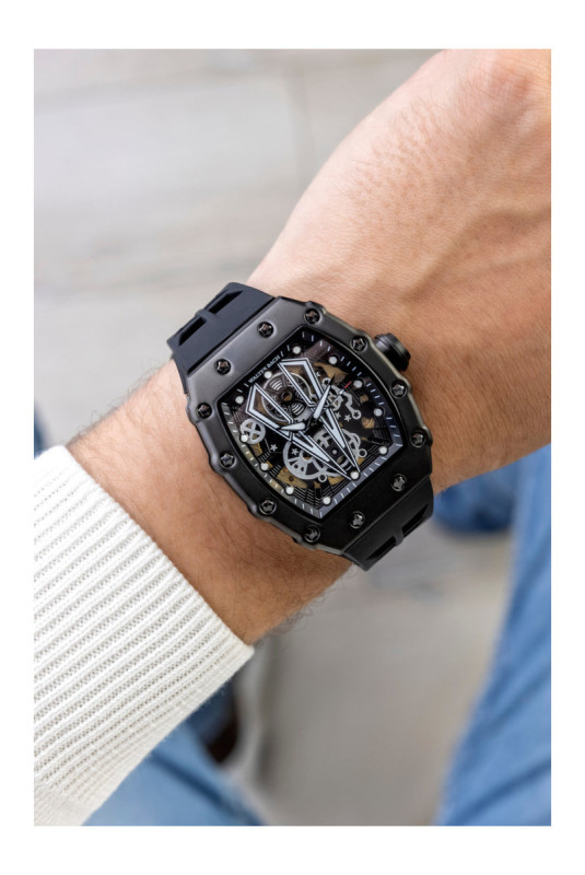 Montre Automatique Homme - Black/Black/Black
