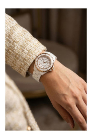 Montre Quartz Femme - White/White/White