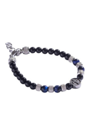 Bracelet - Black/blue/silver