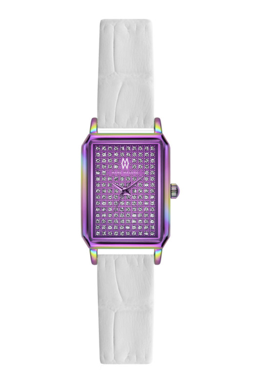 Montre Quartz Femme - Multicolor/Croco white/Multicolor