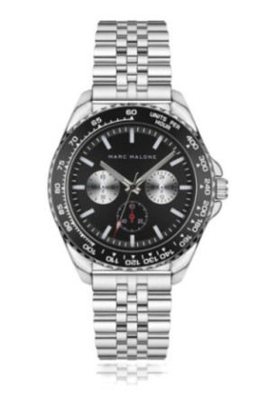 Montre Quartz Homme - Silver/Silver/Black sunray