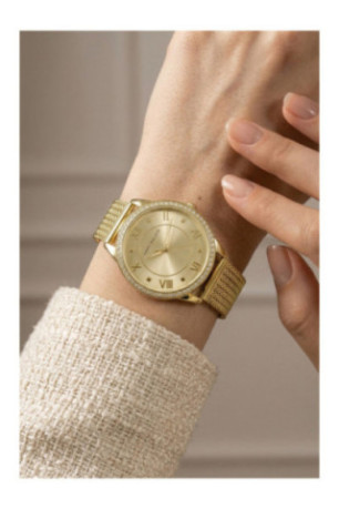 Montre Quartz Femme - Gold/Gold/Gold sunray