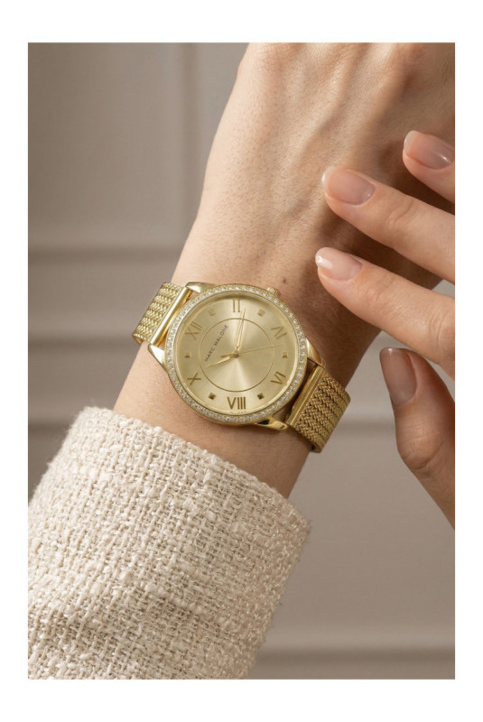 Montre Quartz Femme - Gold/Gold/Gold sunray