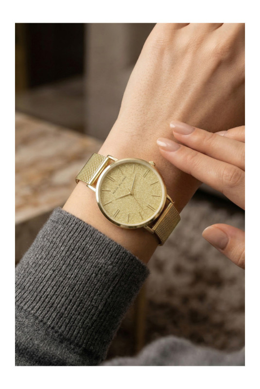 Montre Quartz Femme - Gold/Gold/Gold