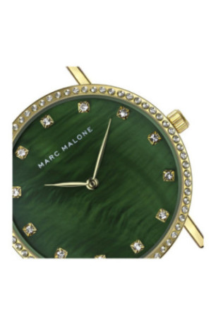 Montre Quartz Femme - Gold/Gold/Green Mother Of Pearl