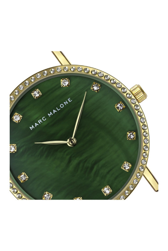 Montre Quartz Femme - Gold/Gold/Green Mother Of Pearl