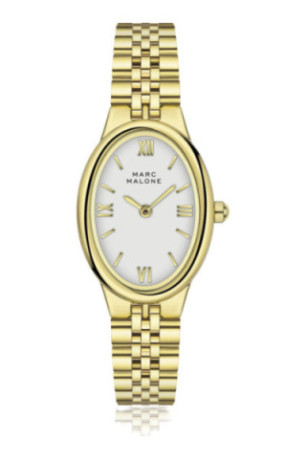 Montre Quartz Femme - Gold/Gold/White